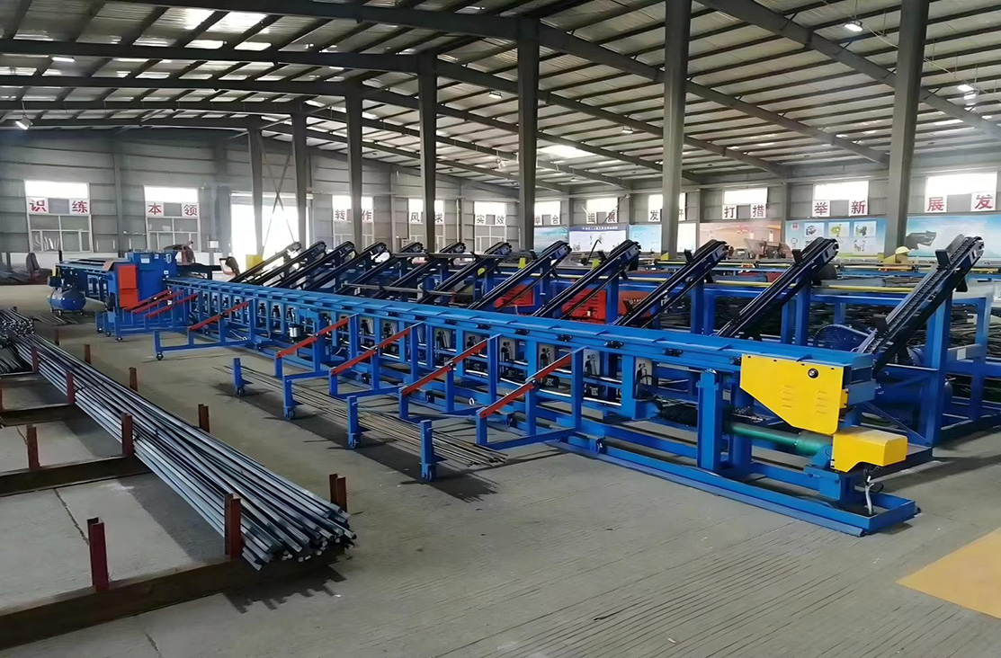 Smart Rebar Shearing Production Line