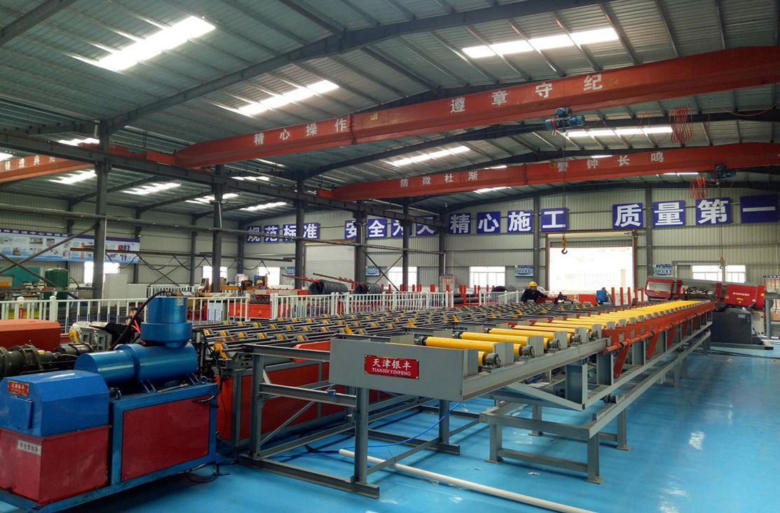 Smart Rebar Sawing & Threading Production Line
